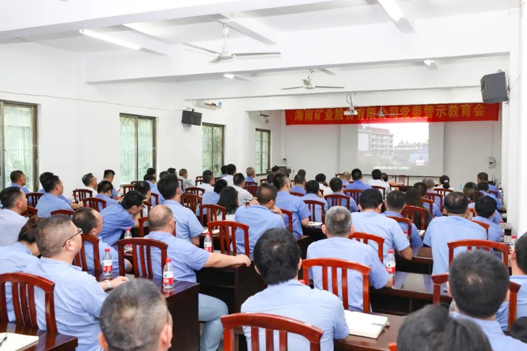 海南礦業(yè)召開警示教育會(huì)